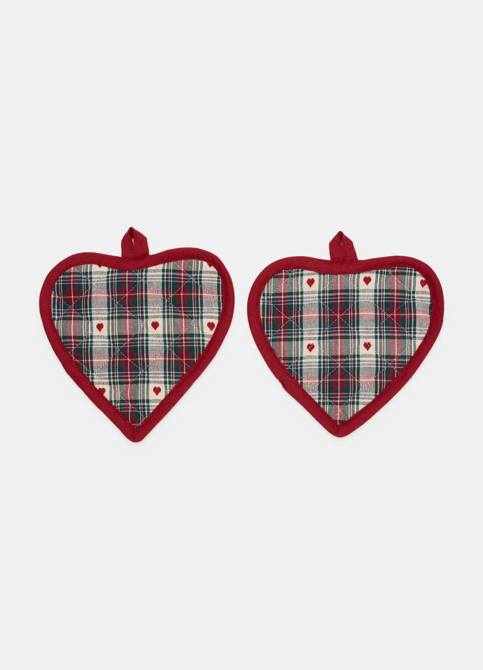 2 pack presine a cuore in cotone*Croff Clearance