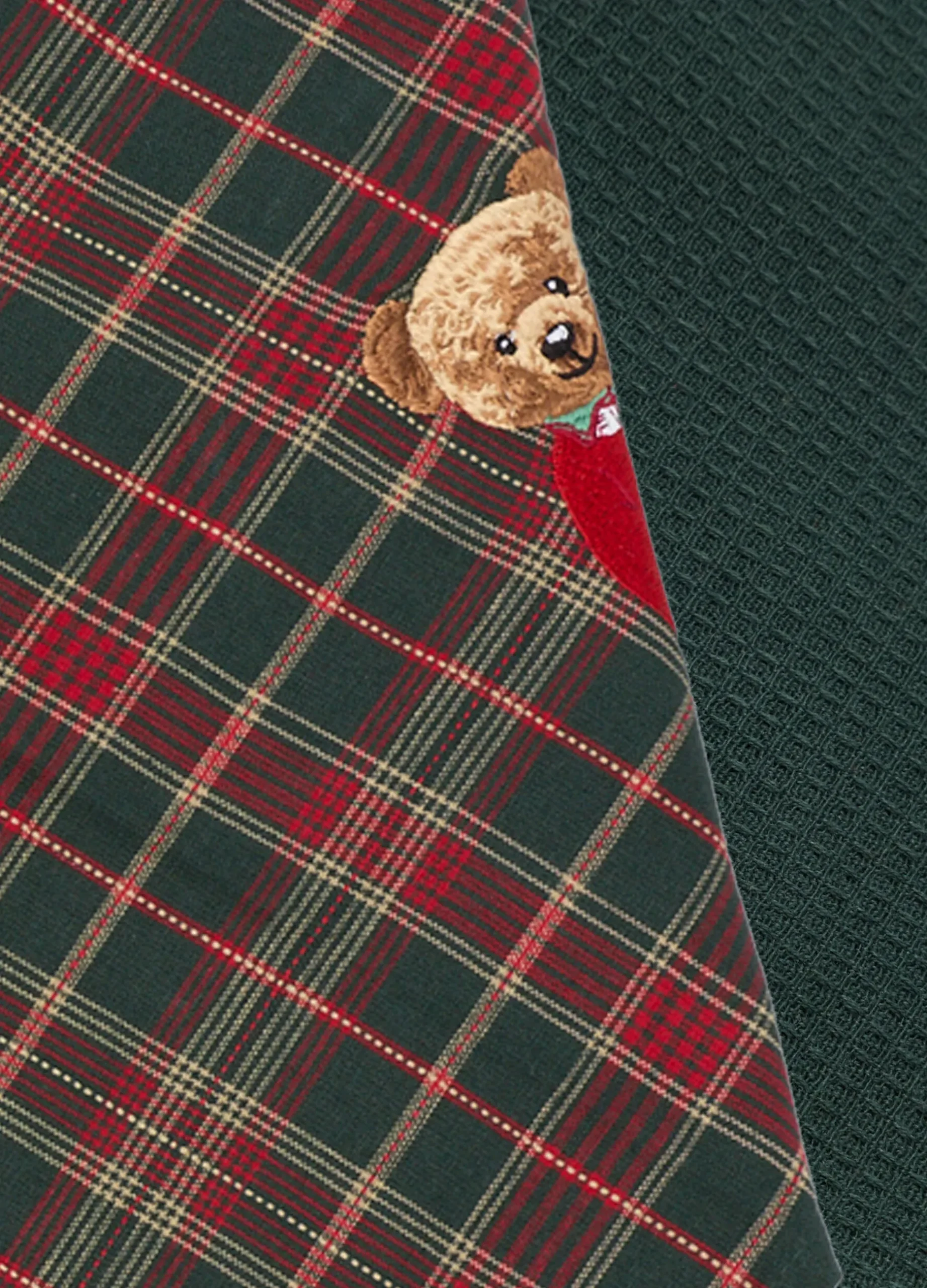 2 pack strofinacci in cotone tartan*Croff Hot
