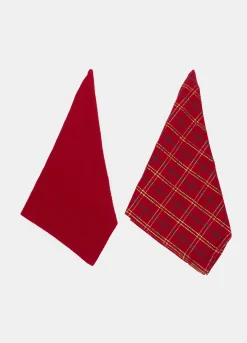 2 pack strofinacci in puro cotone*Croff Discount
