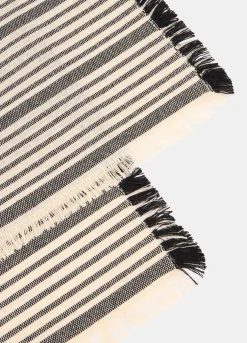 2 pack tovagliette rettangolari a righe*Croff