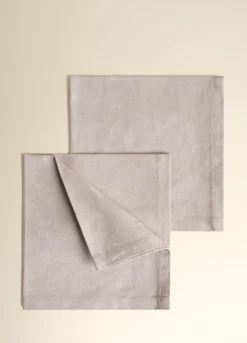 2 pack tovaglioli in cotone jacquard*Croff Discount
