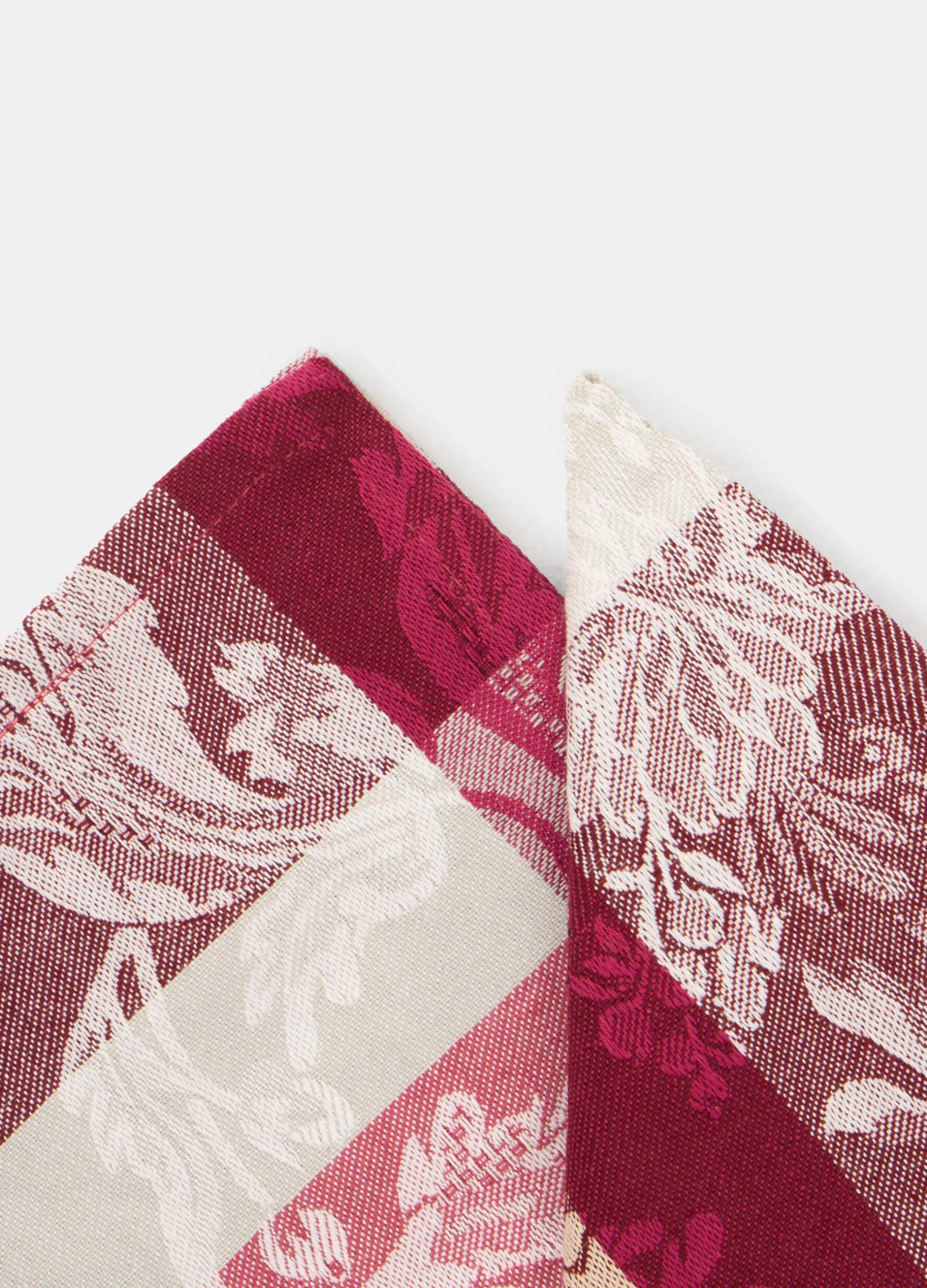 2 pack tovaglioli in cotone jacquard*Croff Hot
