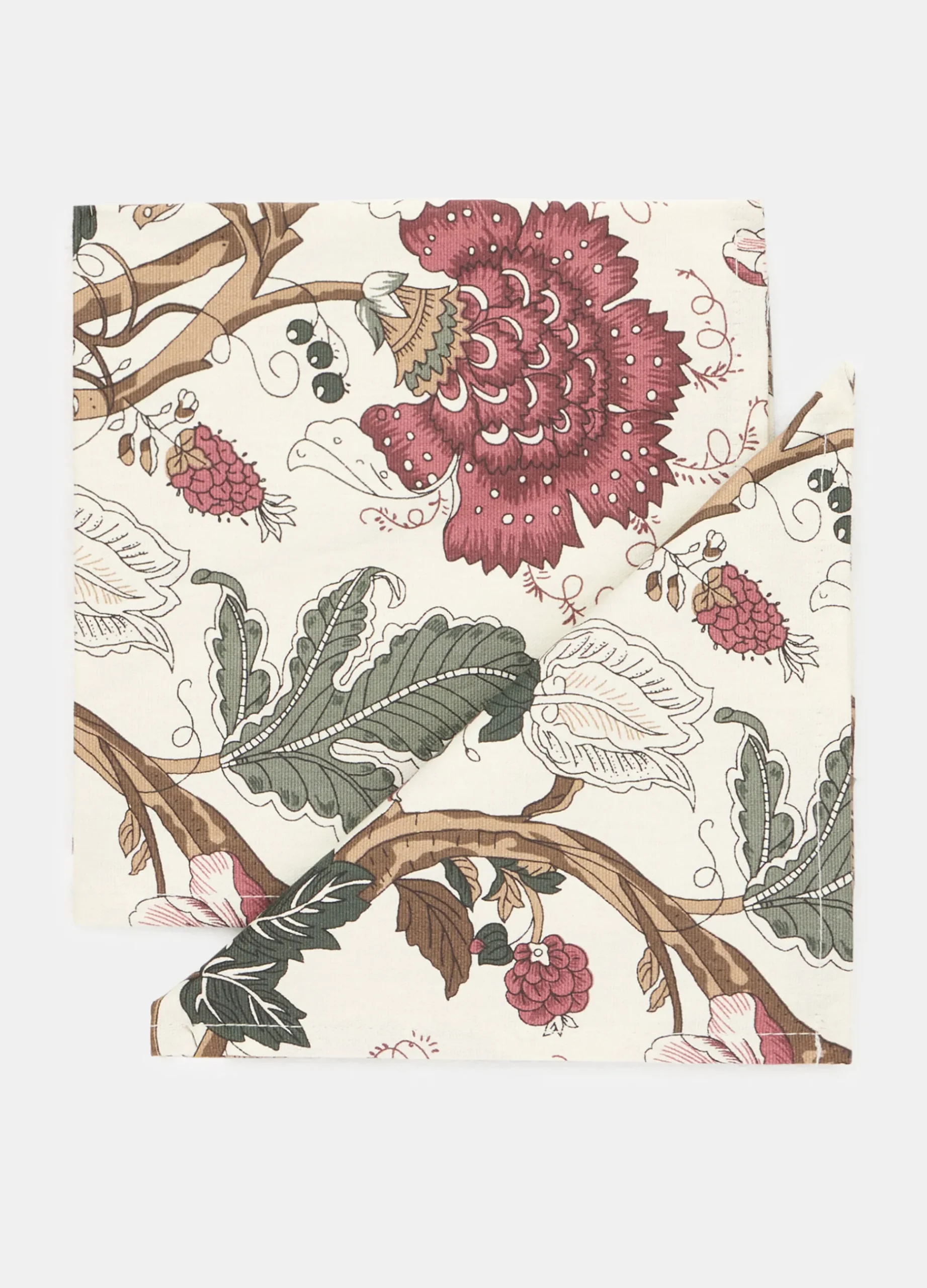 2 pack tovaglioli in cotone a fiori*Croff Sale