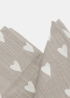 2 pack tovaglioli in cotone a cuori*Croff Hot