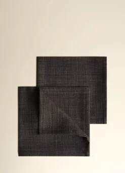 2 pack tovaglioli in puro cotone mélange*Croff Online