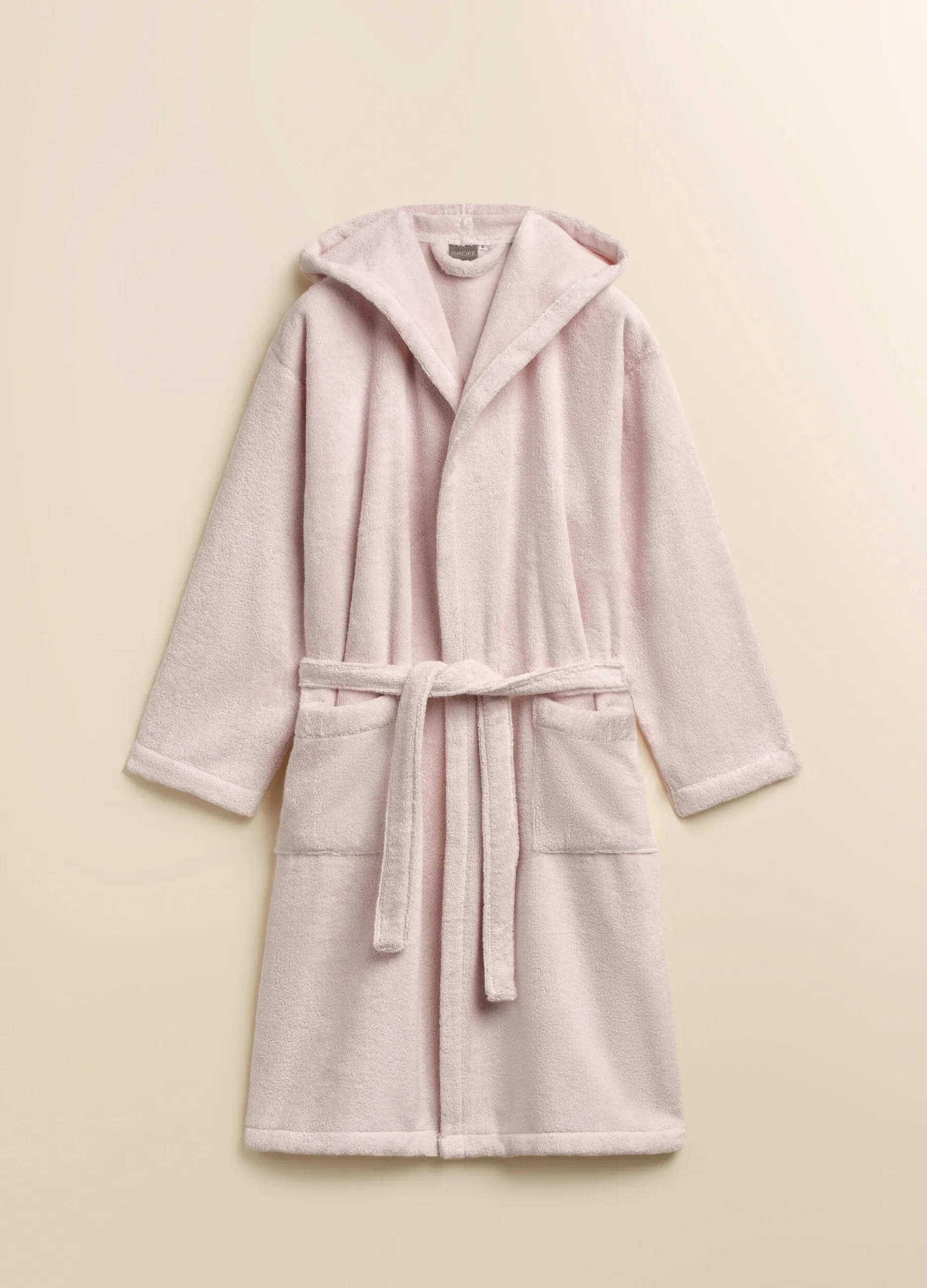 Accappatoio con cappuccio in puro cotone Made in Portogallo*Croff Sale