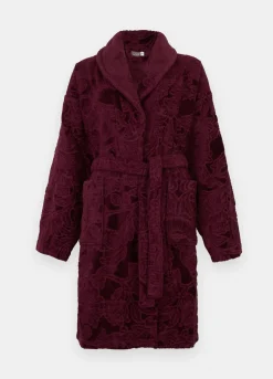 Accappatoio in cotone effetto jacquard*Croff Best