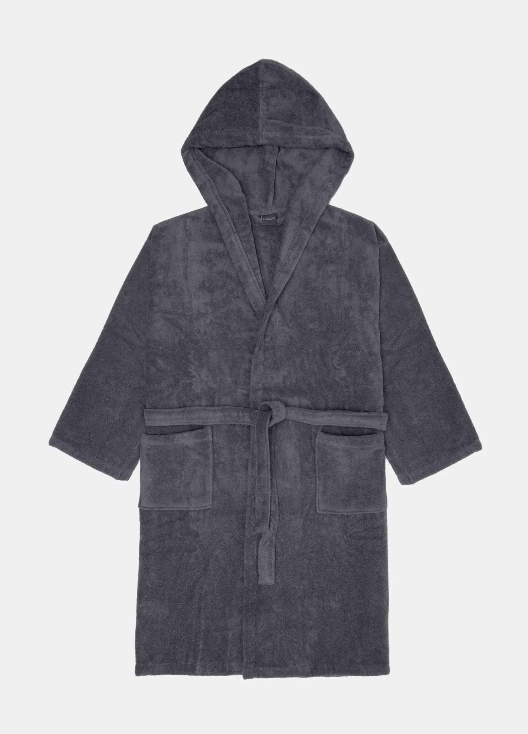 Accappatoio in puro cotone con cappuccio*Croff Clearance