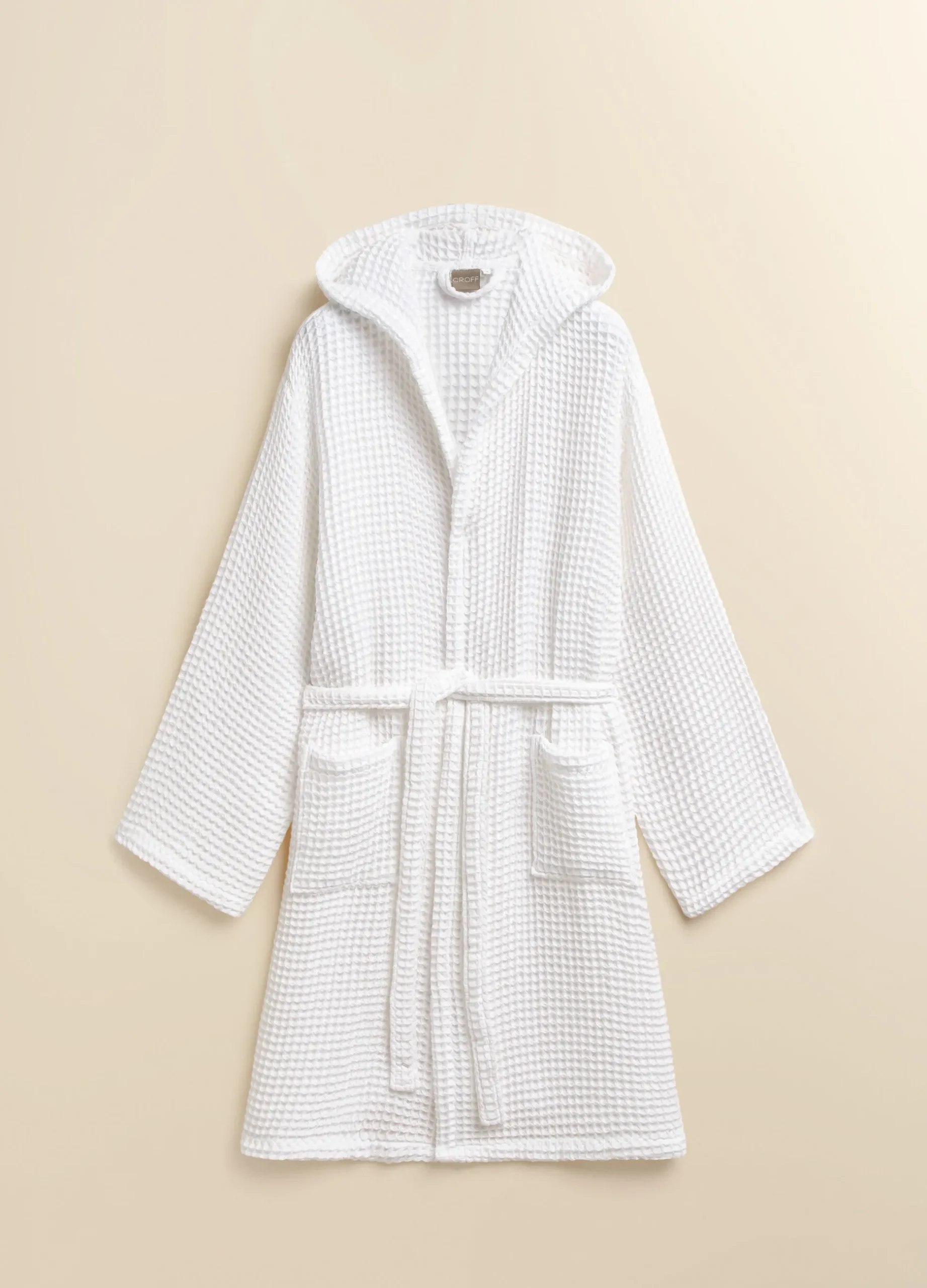 Accappatoio in puro cotone waffle Made in Portogallo*Croff Clearance