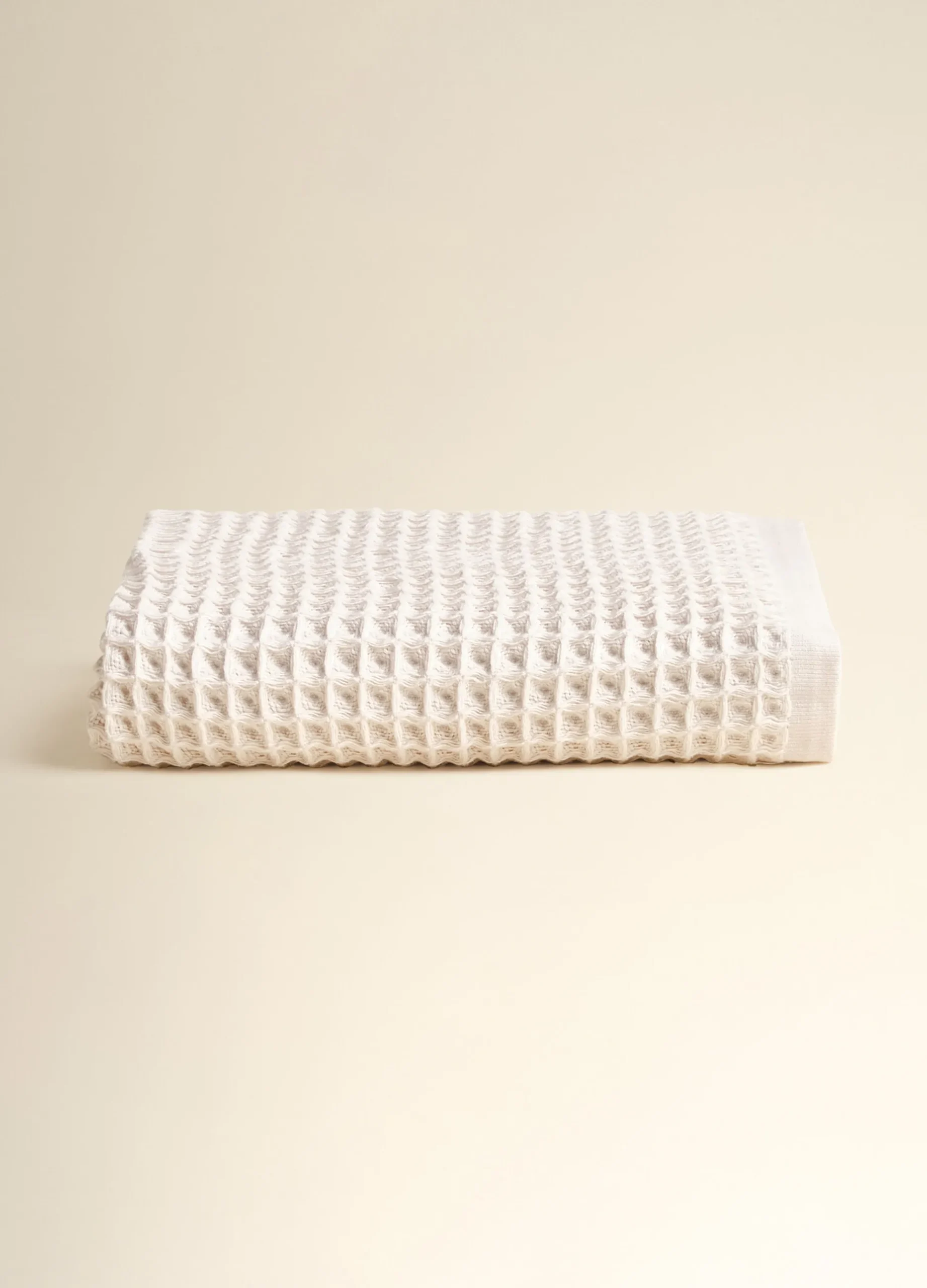 Asciugamano degli ospiti in puro cotone waffle Made in Portogallo*Croff Discount
