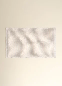 Asciugamano degli ospiti in puro cotone waffle Made in Portogallo*Croff Discount