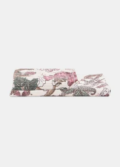 Asciugamano per ospiti in cotone a fiori*Croff Clearance