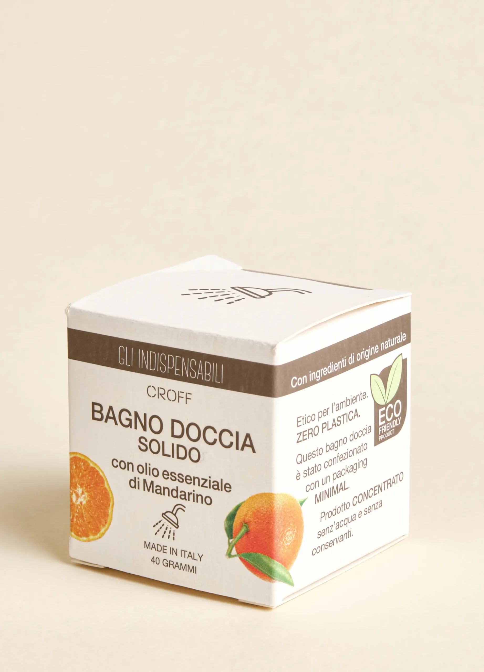 Bagno doccia con olio essenziali di mandarino*Croff New
