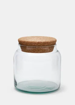 Barattolo contenitore per biscotti in vetro*Croff Clearance