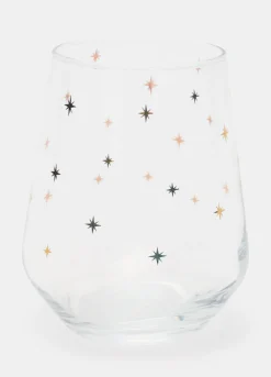 Bicchiere con stelle dorate*Croff Hot
