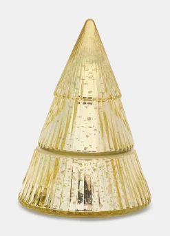 Candela albero di Natale con cofanetto di vetro*Croff Hot