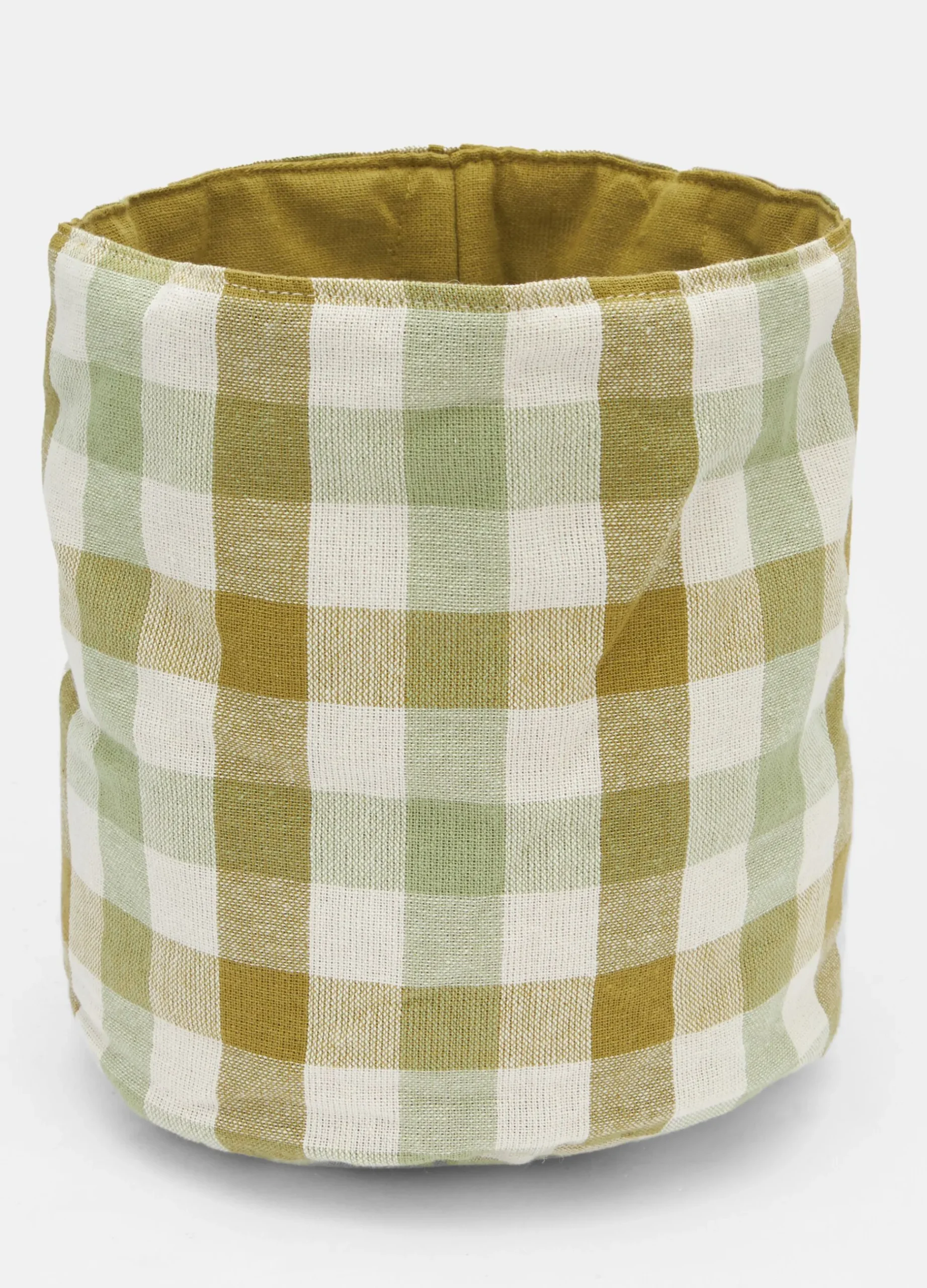 Cestino in cotone biologico a quadri*Croff Clearance
