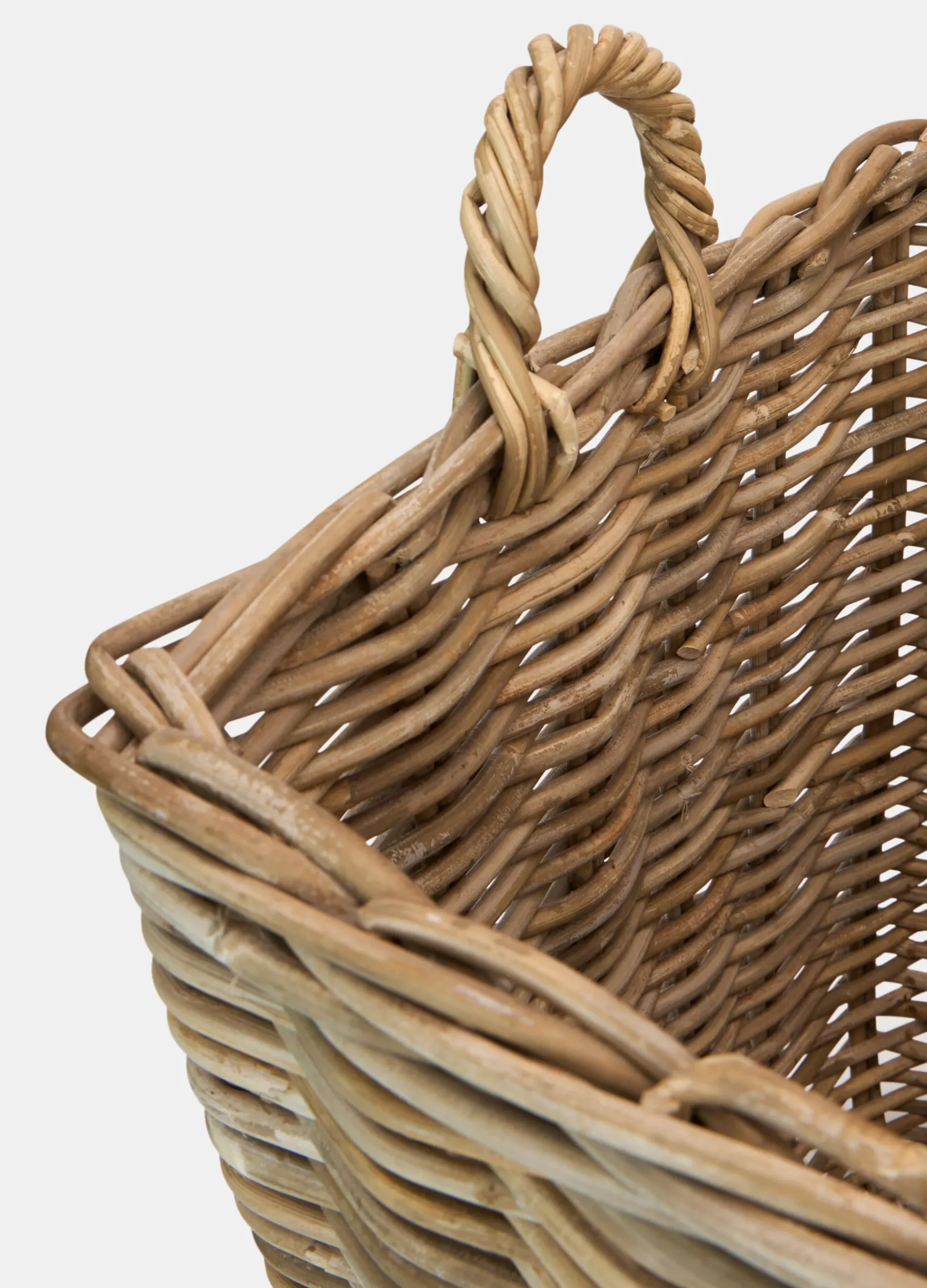 Cesto alto in vimini con manici*Croff Online