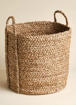 Cesto grande intrecciato con manici*Croff Online