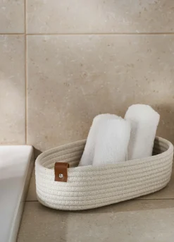 Cesto ovale grande intrecciato*Croff Outlet