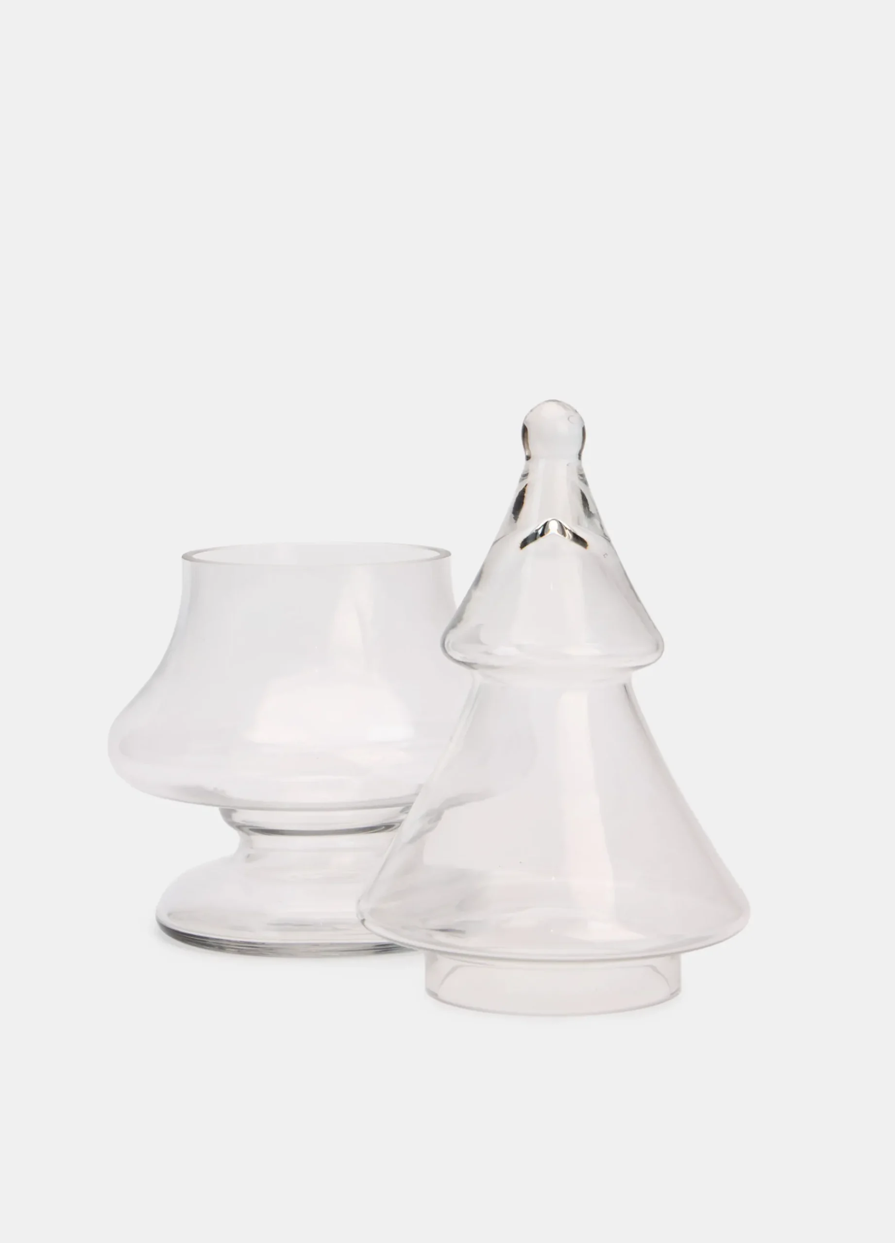 Contenitore albero di Natale in vetro*Croff Clearance