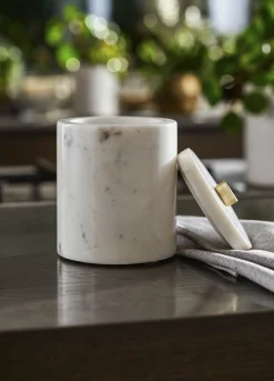 Contenitore cilindrico in marmo*Croff Clearance