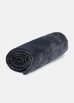 Coperta peluche letto singolo con bordo*Croff Outlet