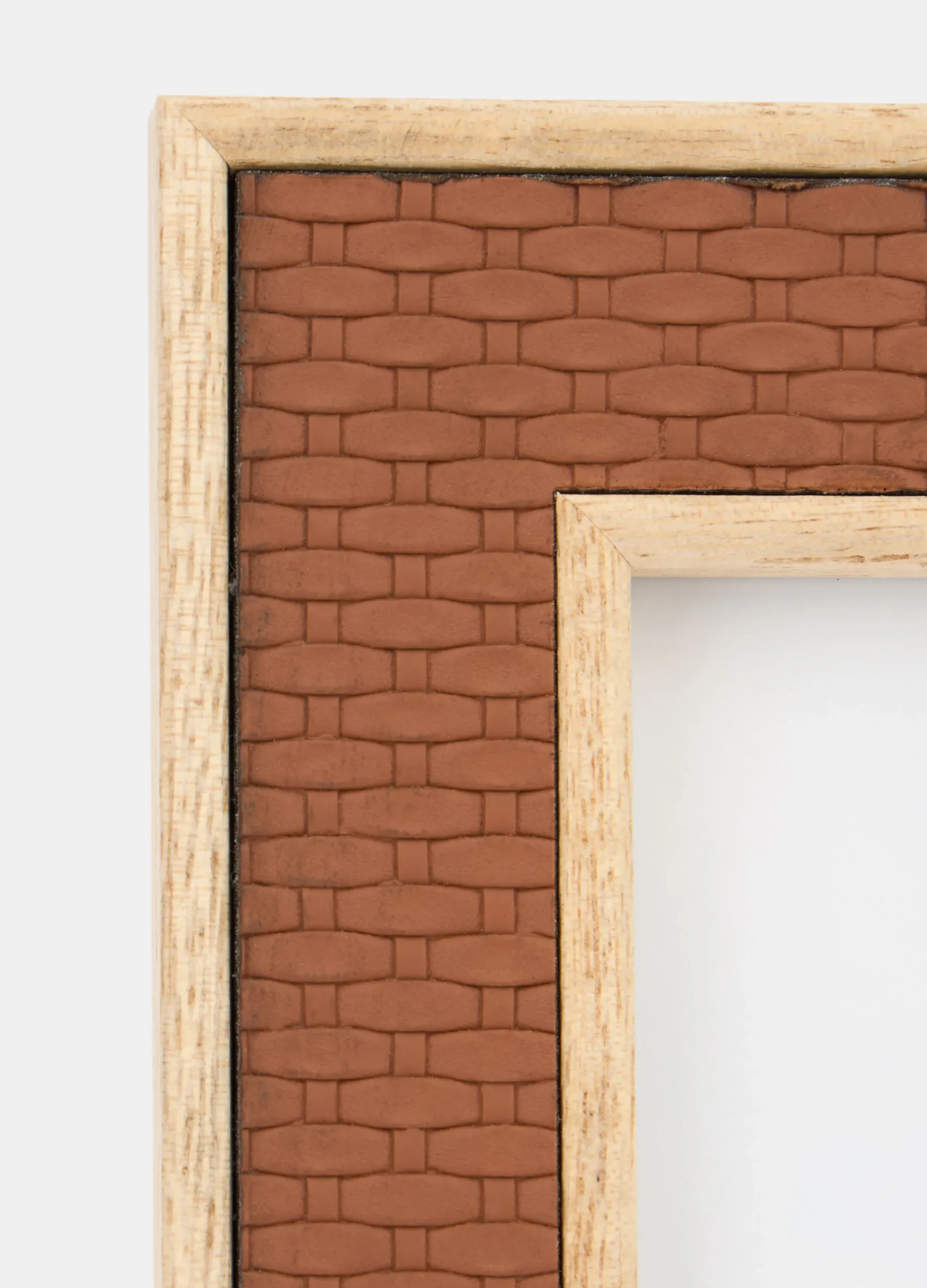 Cornice in legno con doppia texture*Croff Outlet