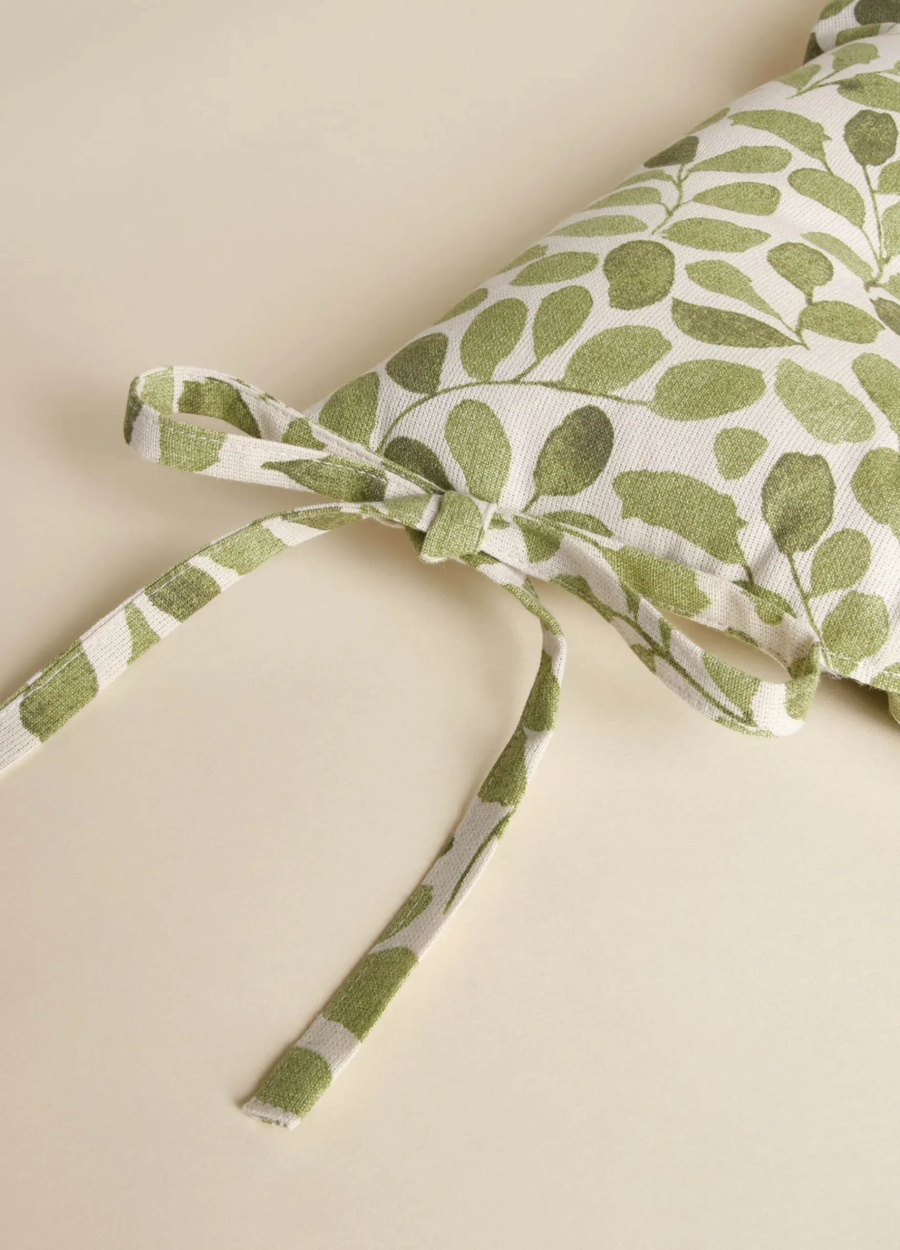 Cuscino copri sedia in cotone biologico foliage*Croff New