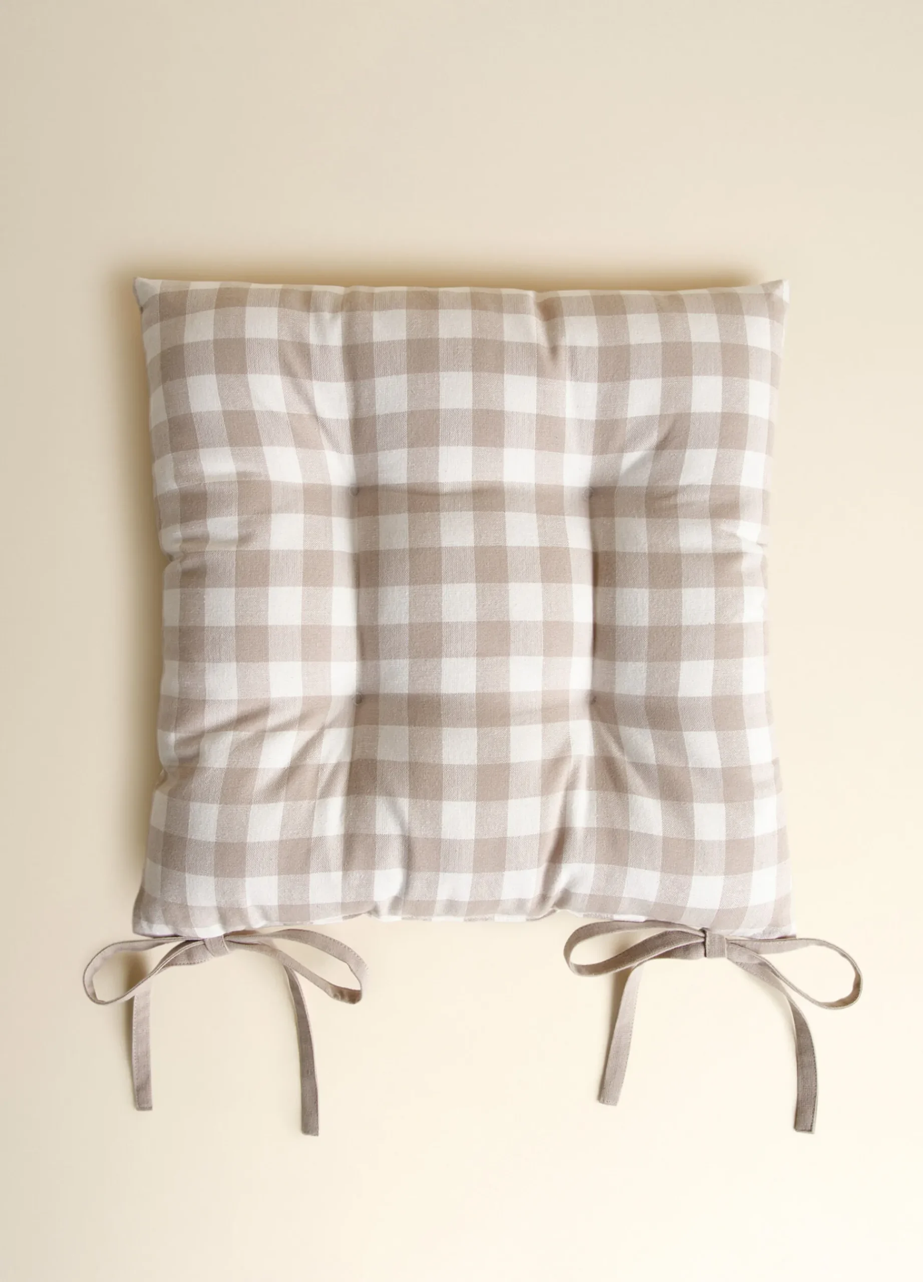Cuscino coprisedia quadrato a quadretti*Croff Sale