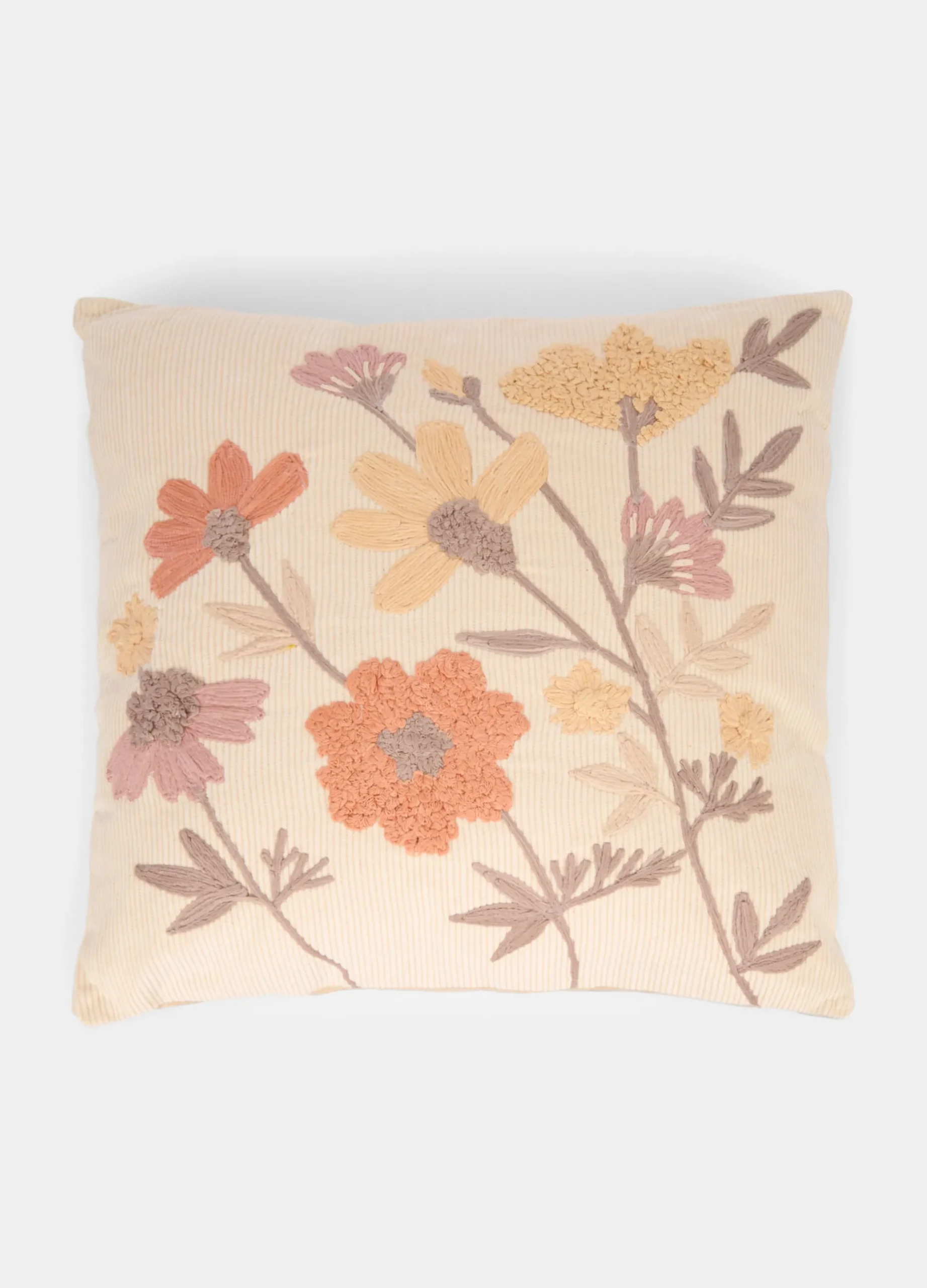 Cuscino imbottito con ricamo*Croff Clearance