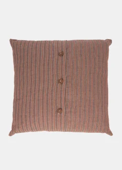 Cuscino imbottito in cotone a righe*Croff Sale