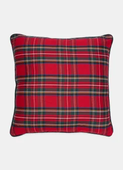 Cuscino imbottito in cotone a scacchi*Croff Online