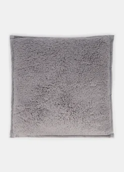 Cuscino quadrato effetto shearling*Croff Sale