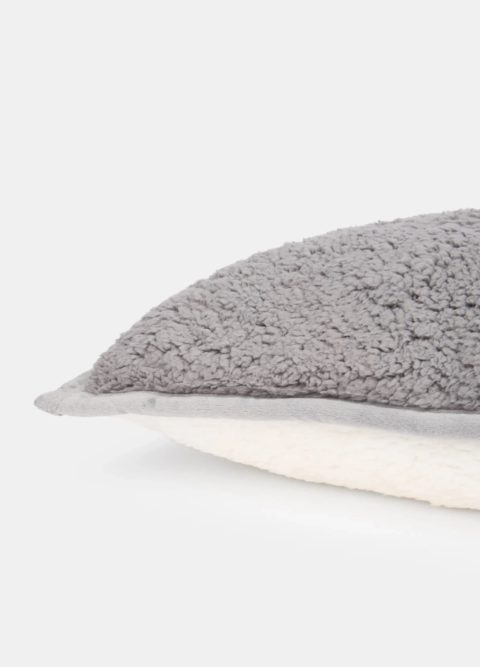 Cuscino quadrato effetto shearling*Croff Sale