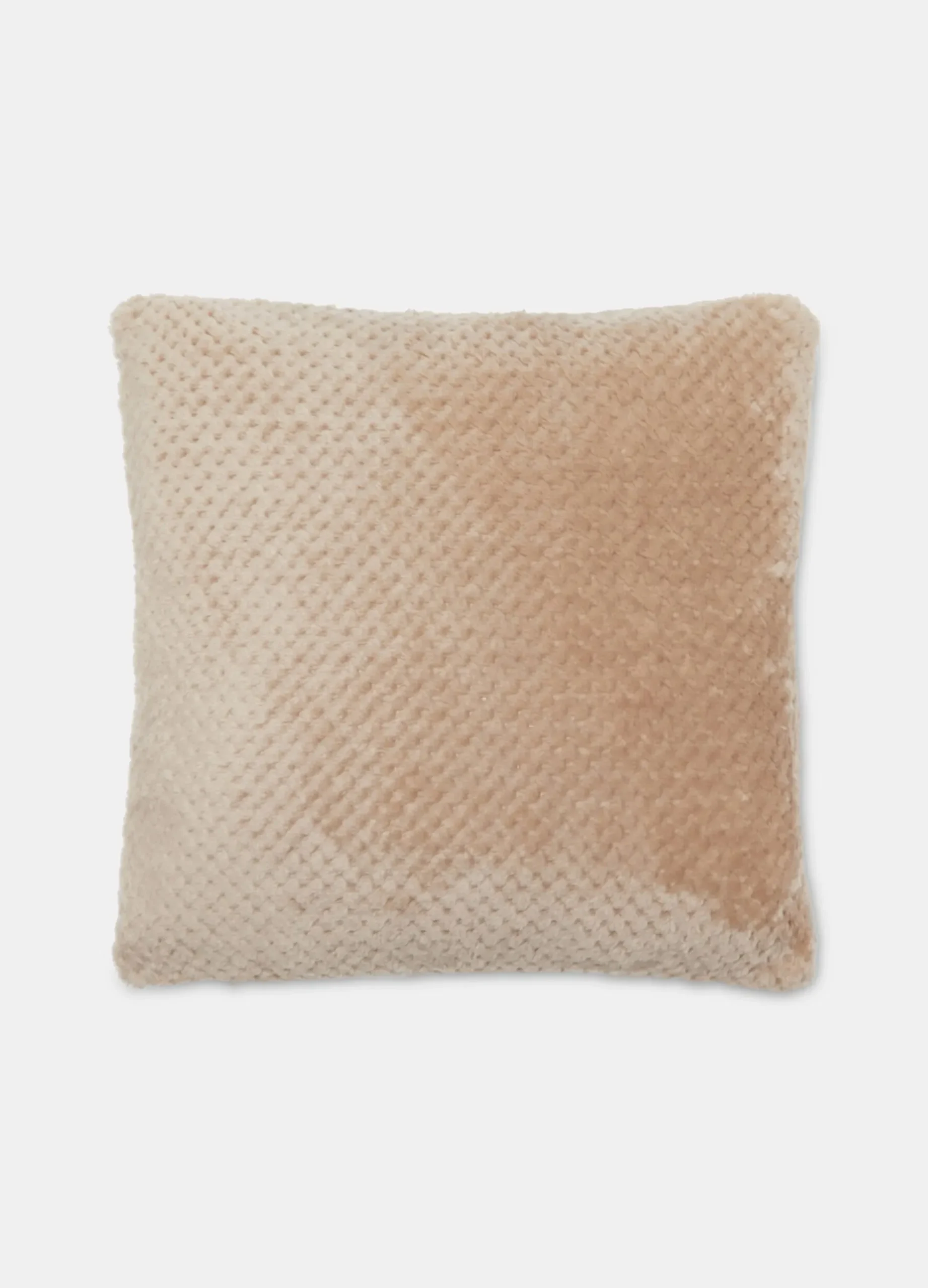 Cuscino quadrato in waffle tinta unita*Croff Sale