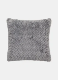 Cuscino quadrato in waffle tinta unita*Croff Sale