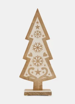 Decorazione albero grande in legno*Croff Best
