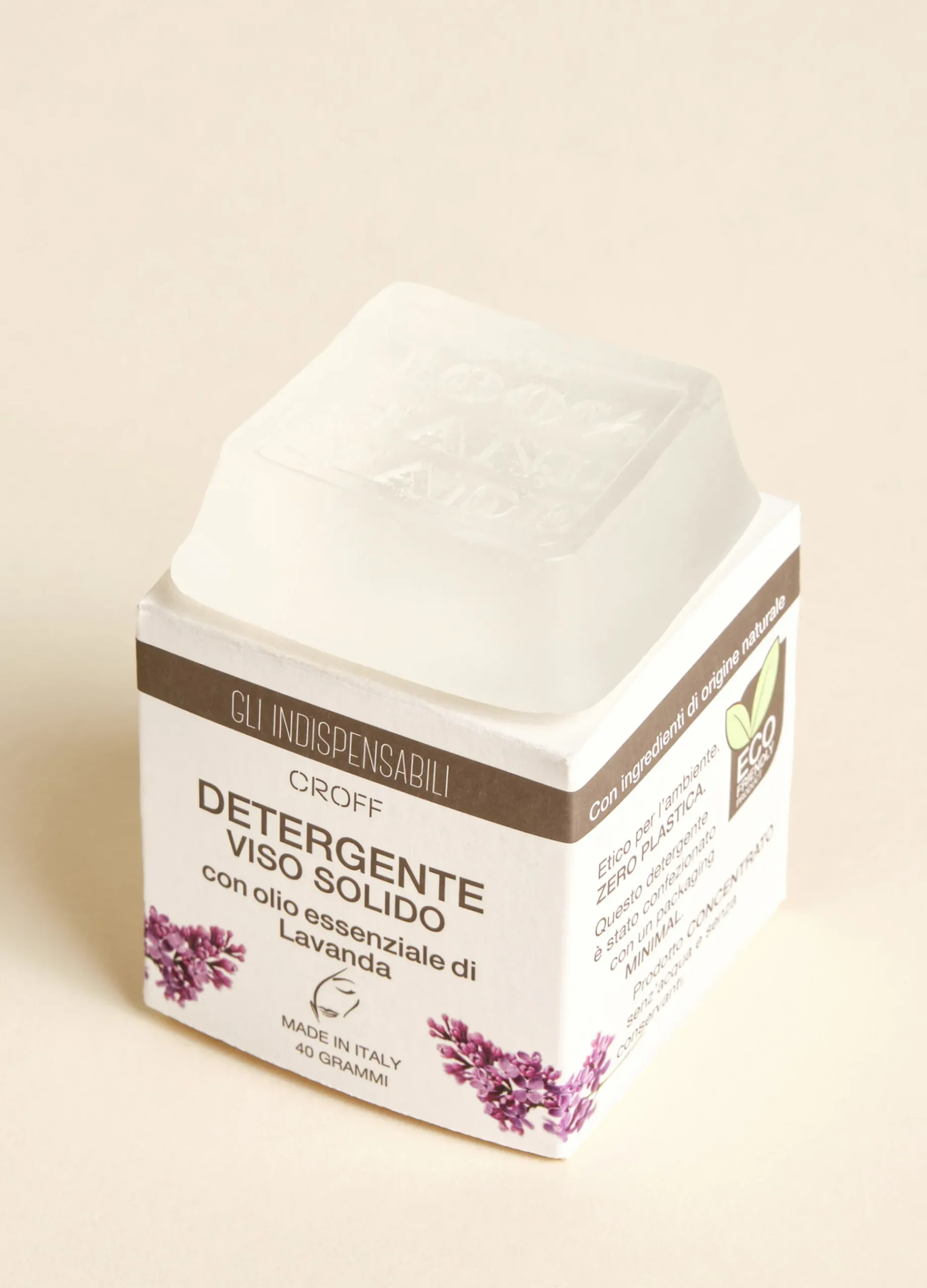 Detergente viso con olio essenziali di lavanda*Croff Discount