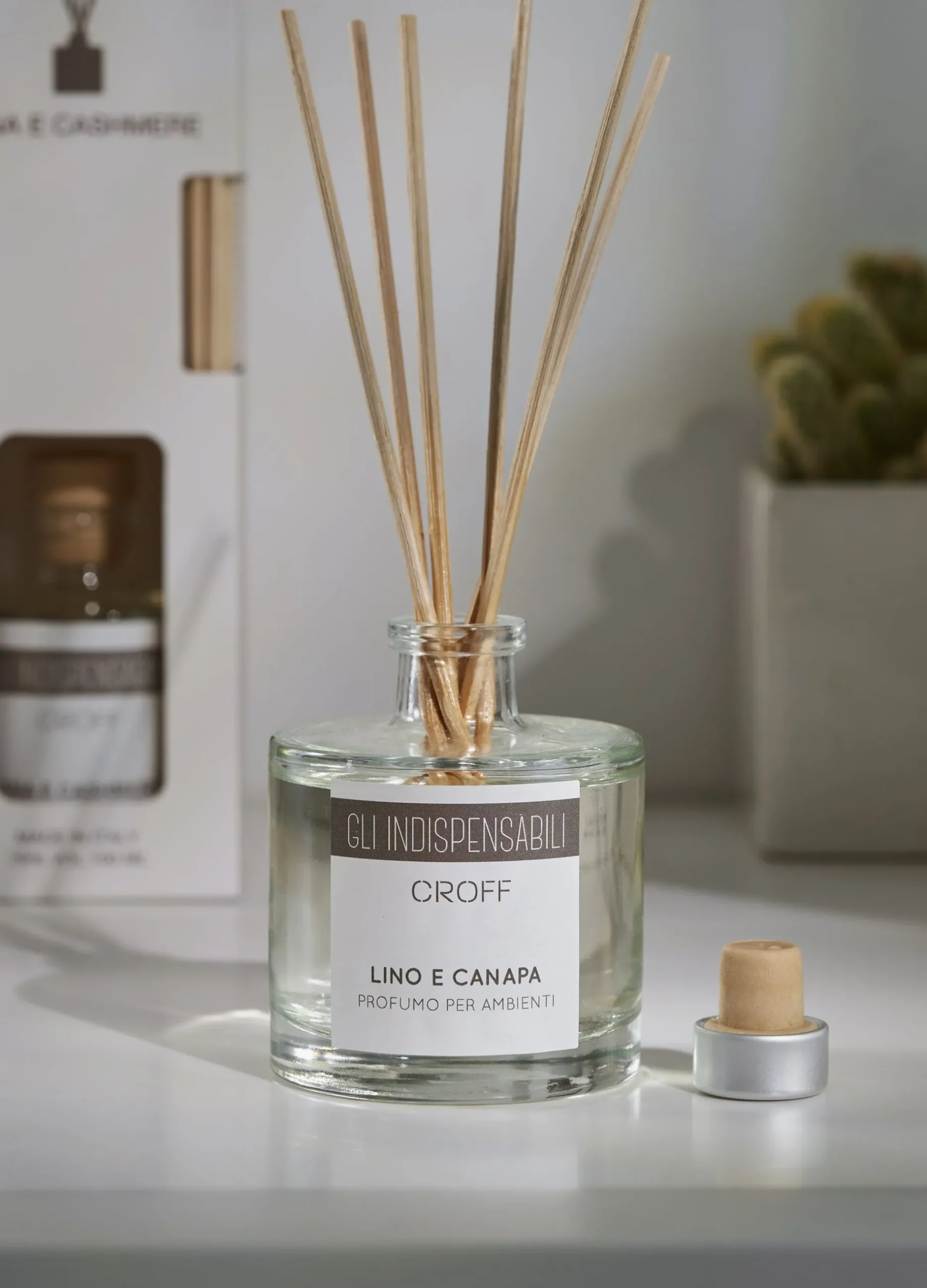 Diffusore ambiente a bastoncini Made in Italy*Croff