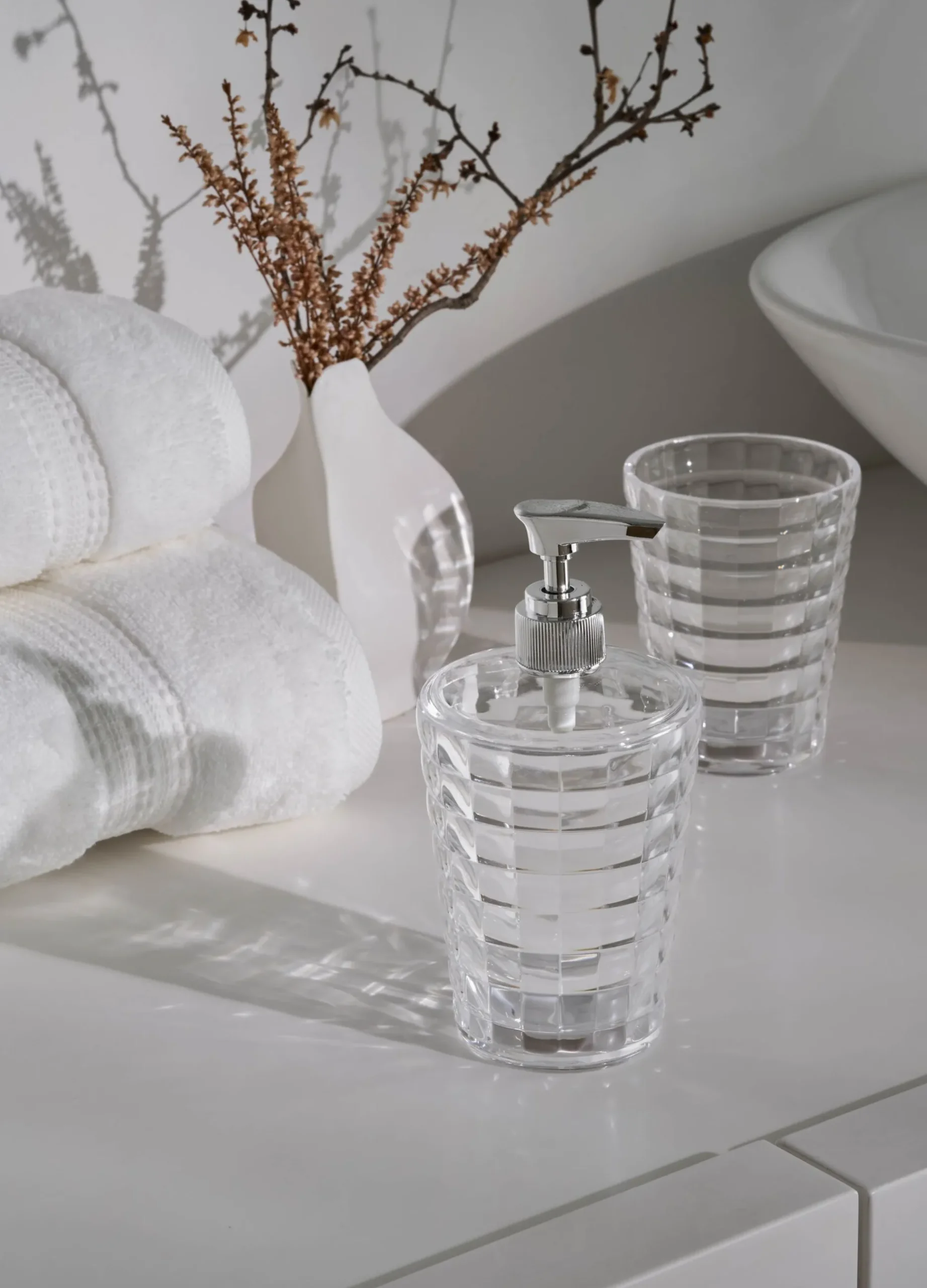 Dispenser sapone in plastica lavorata*Croff Discount