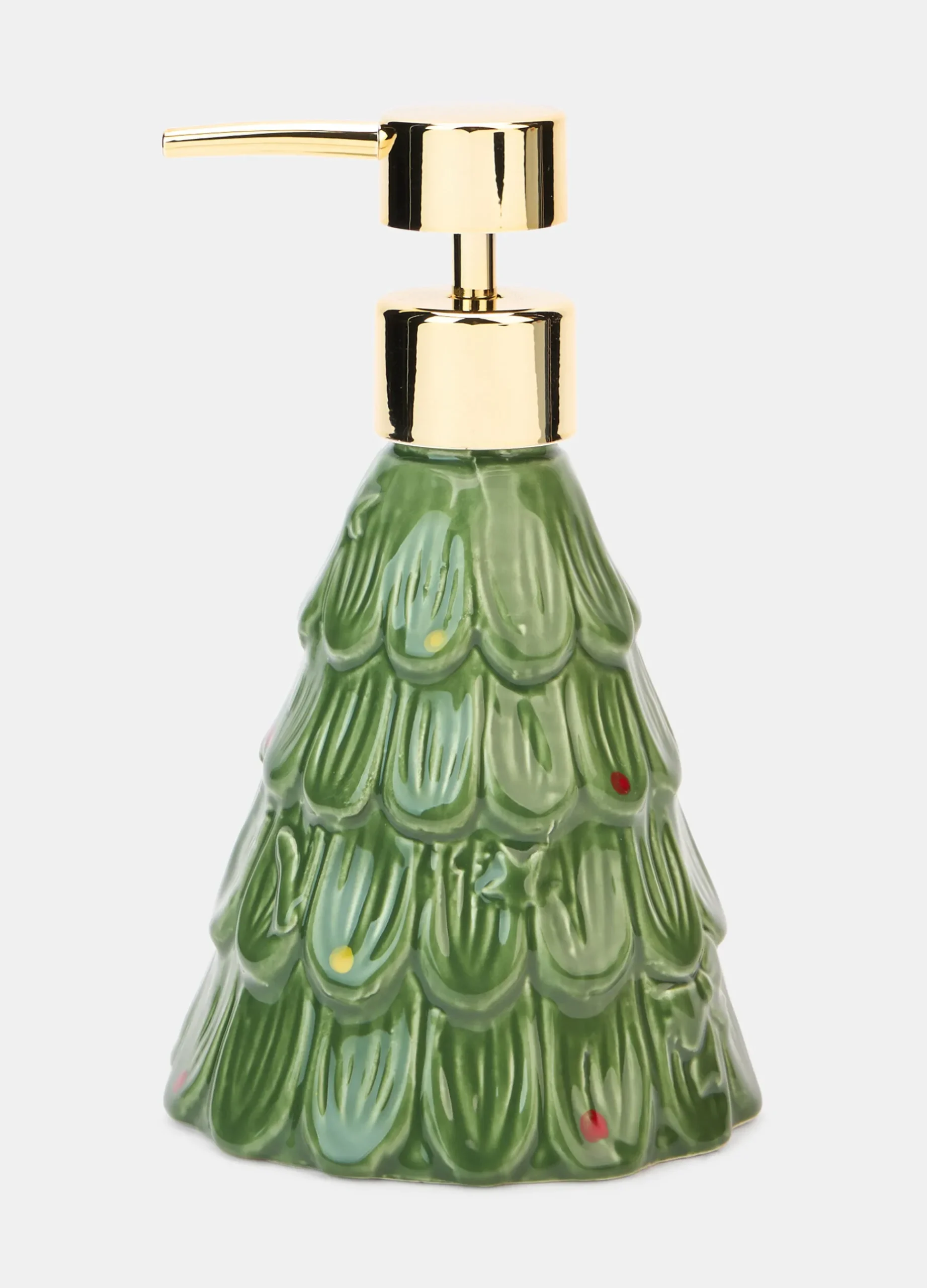 Dispenser sapone liquido in ceramica dipinta*Croff Outlet