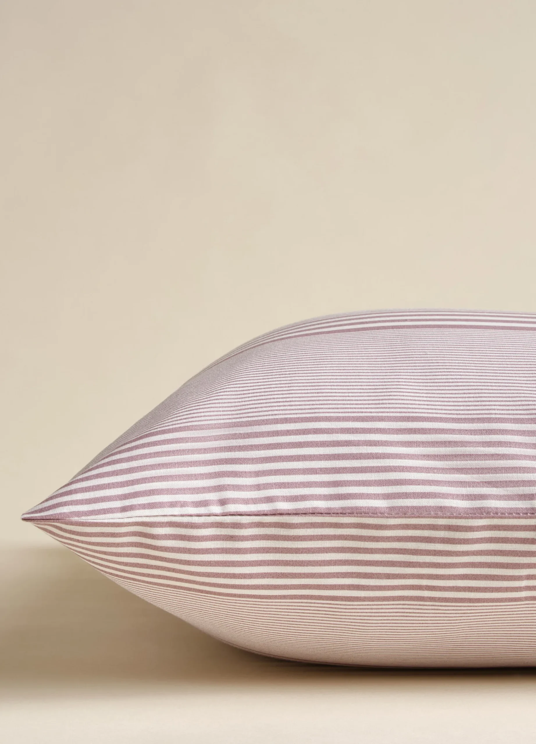 Federa in cotone a righe irregolari*Croff Clearance