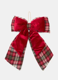 Fiocco tartan con laccetto*Croff