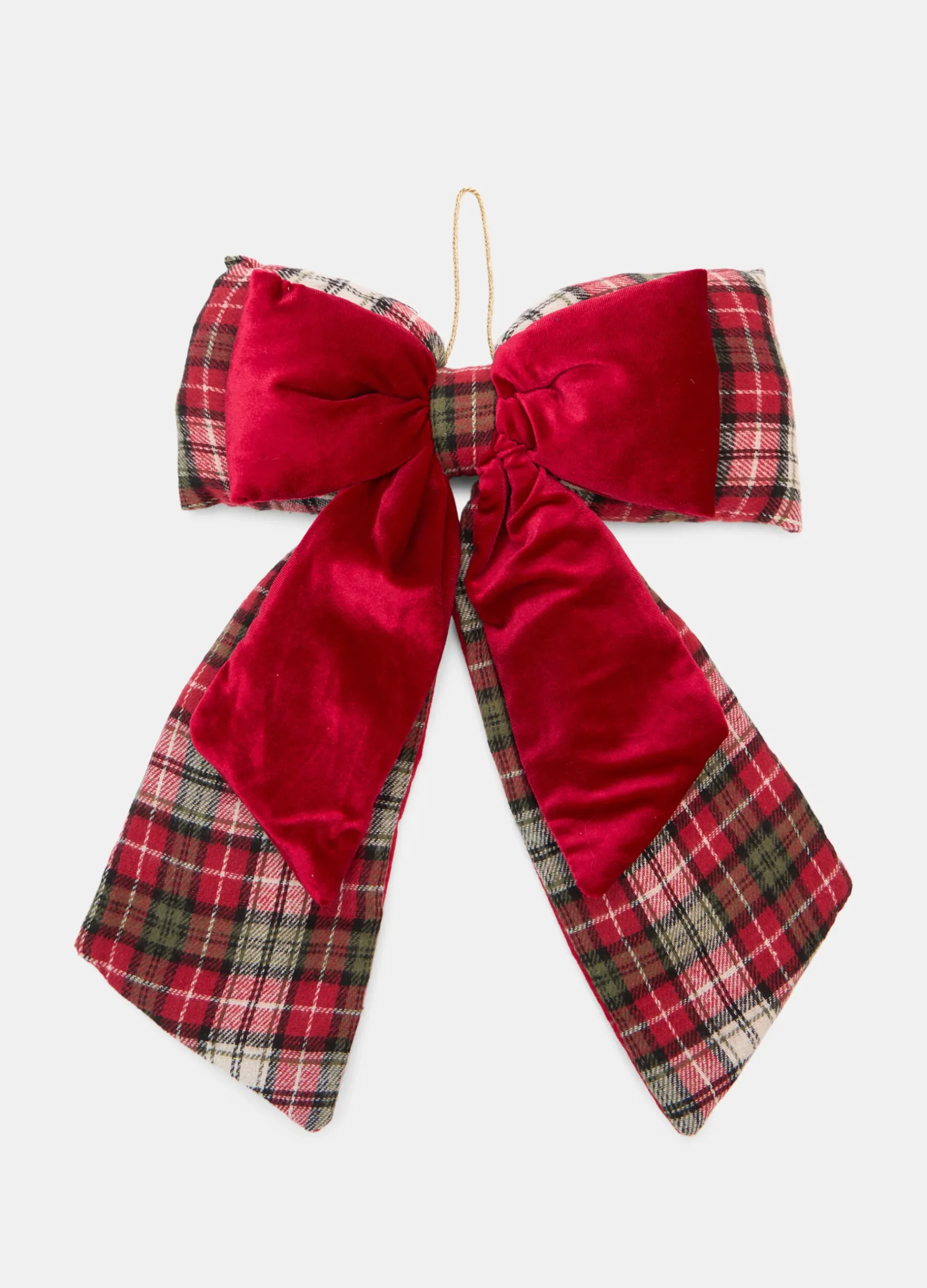Fiocco tartan con laccetto*Croff