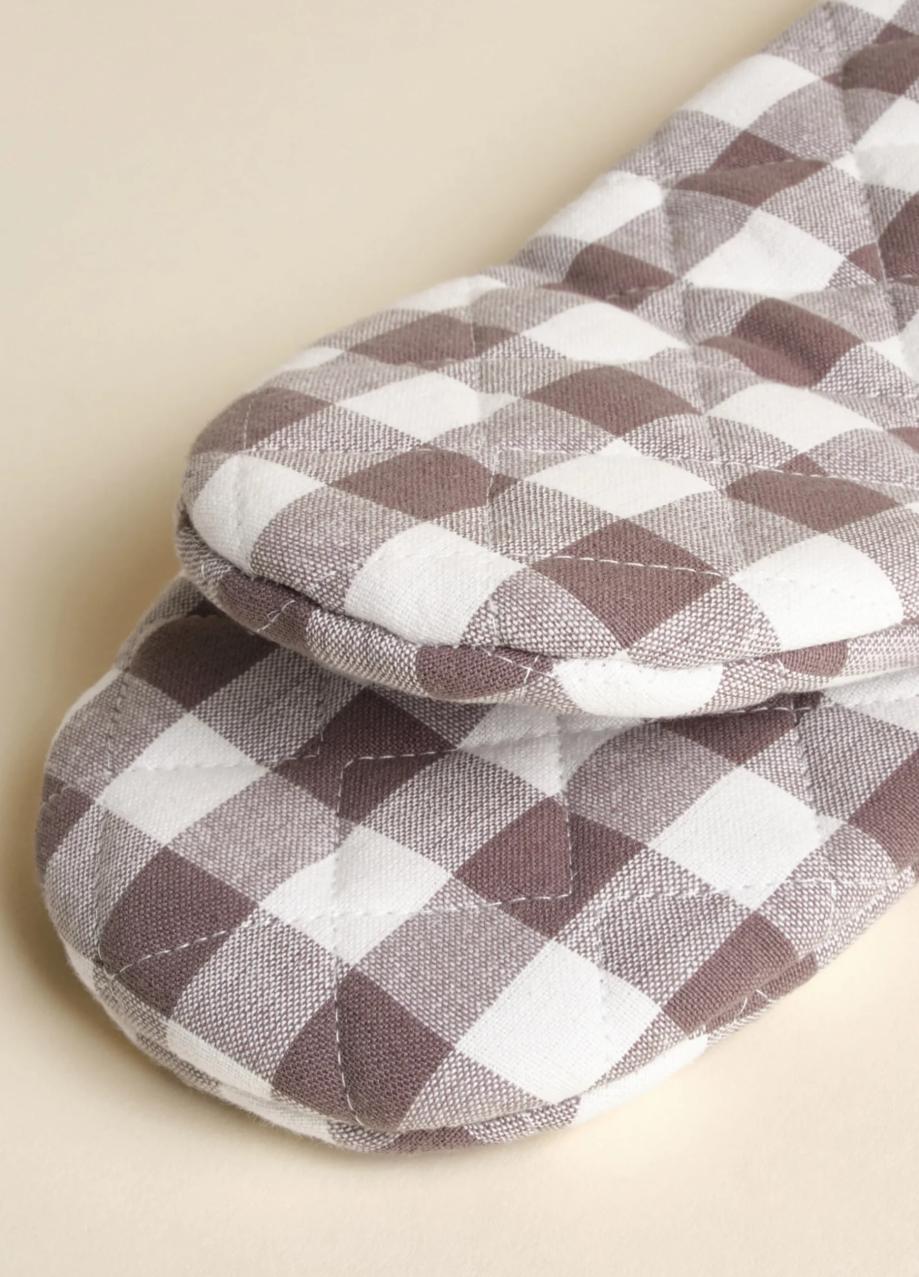Guanto da cucina in cotone a quadretti*Croff Discount