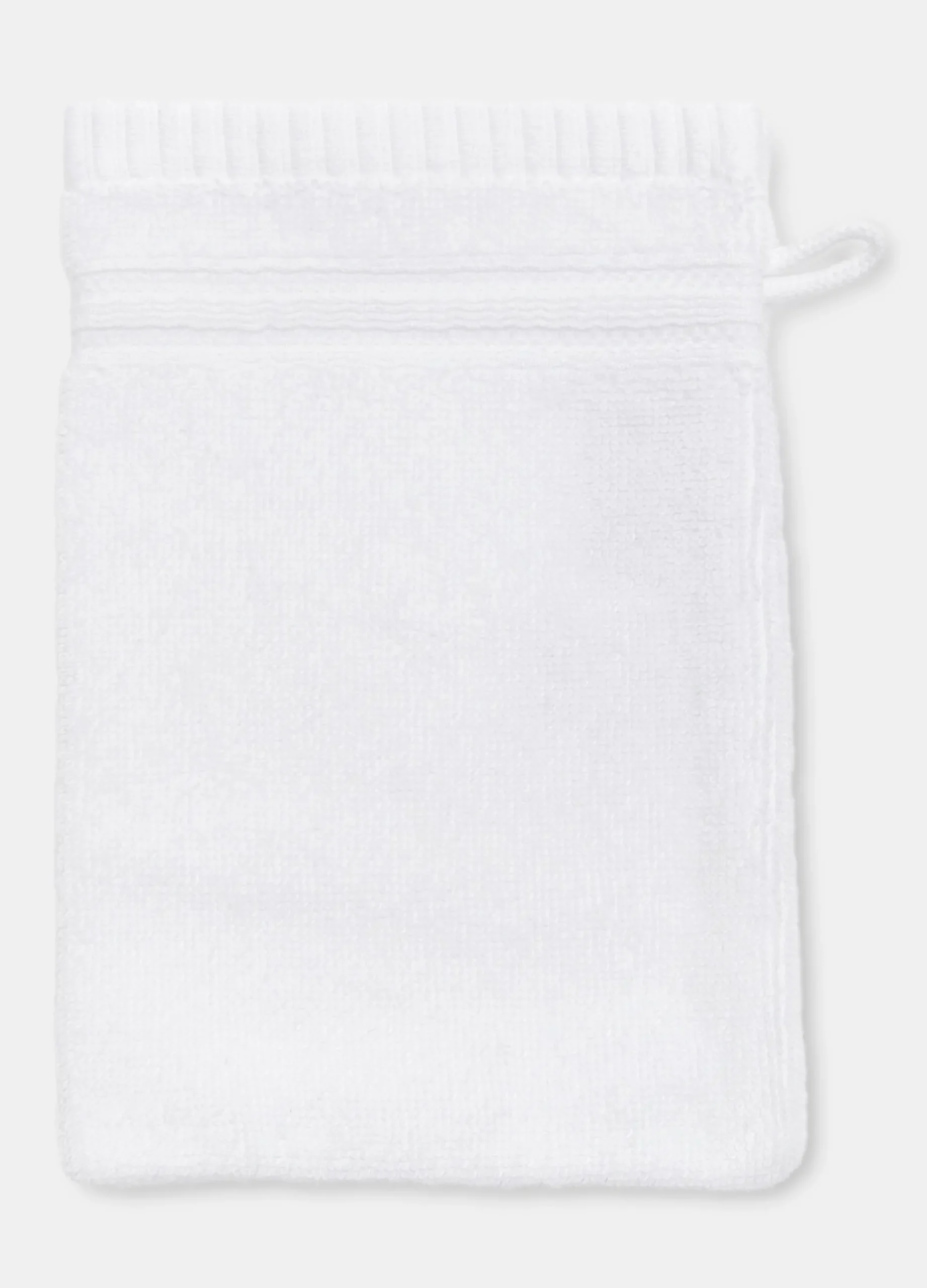 Guanto esfoliante di puro cotone in tinta unita*Croff Online