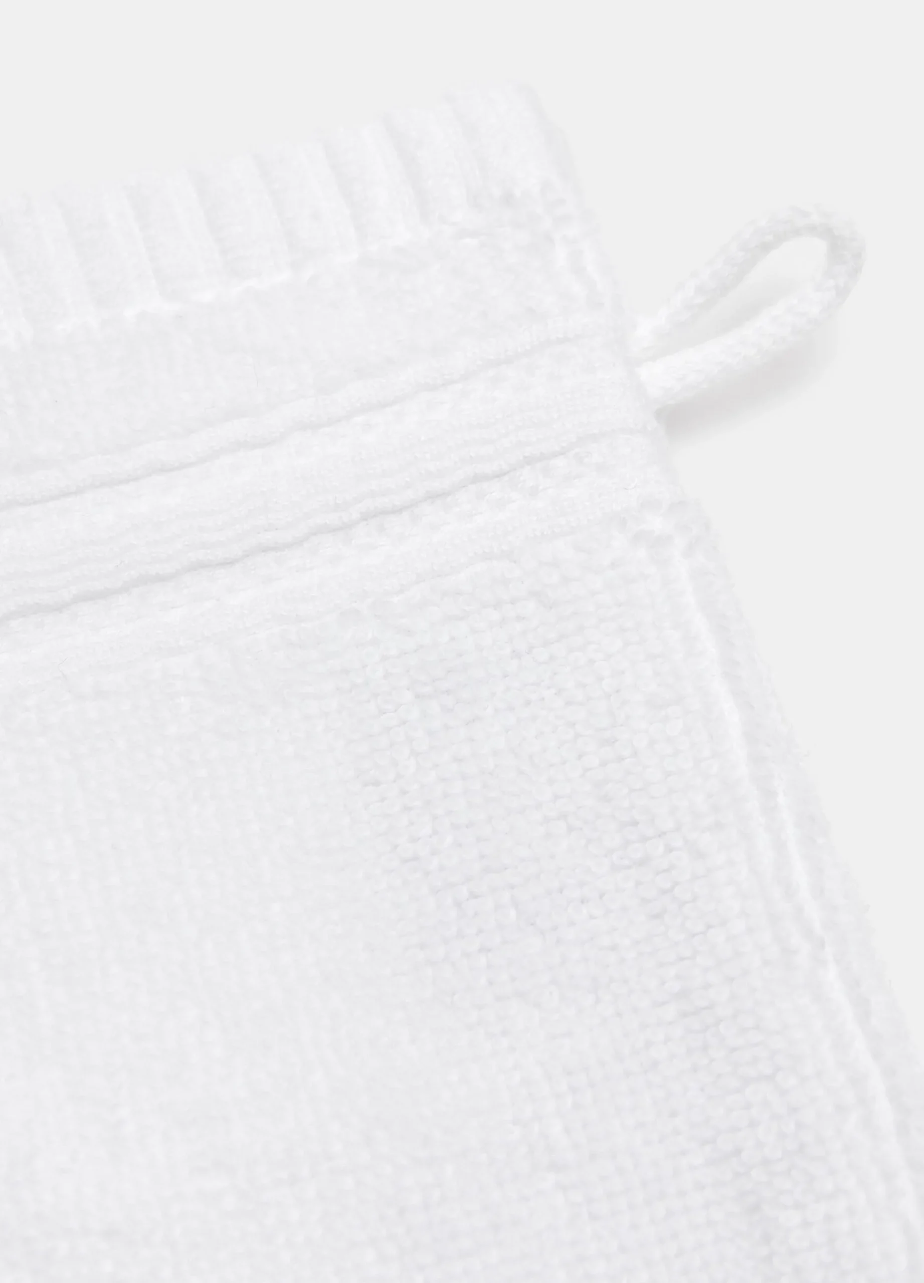 Guanto esfoliante di puro cotone in tinta unita*Croff Online