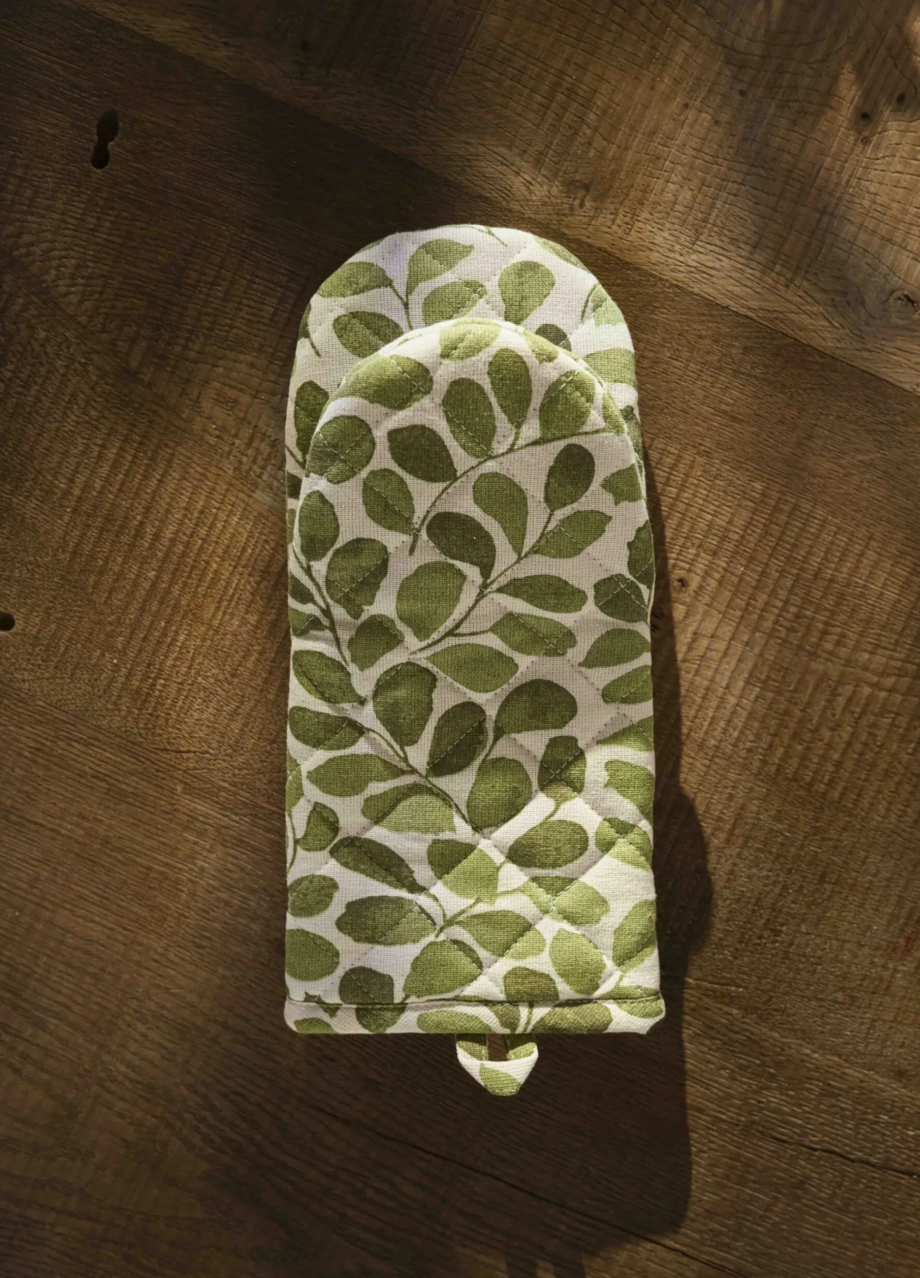 Guanto in puro cotone biologico a foliage*Croff Hot