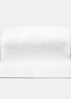Lenzuolo a righe effetto satin in puro cotone*Croff Discount